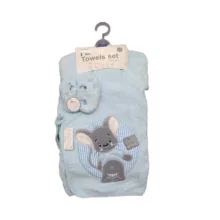 ست حوله نوزادی 5 تکه مادرکر مدل کیمونو موش