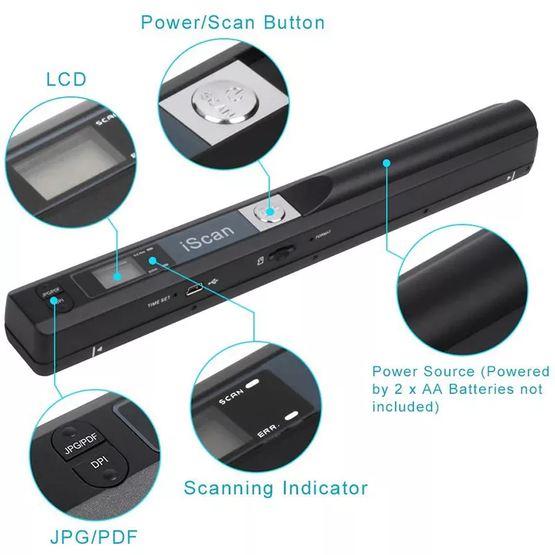 اسکنر دستی مدل i scan 16G