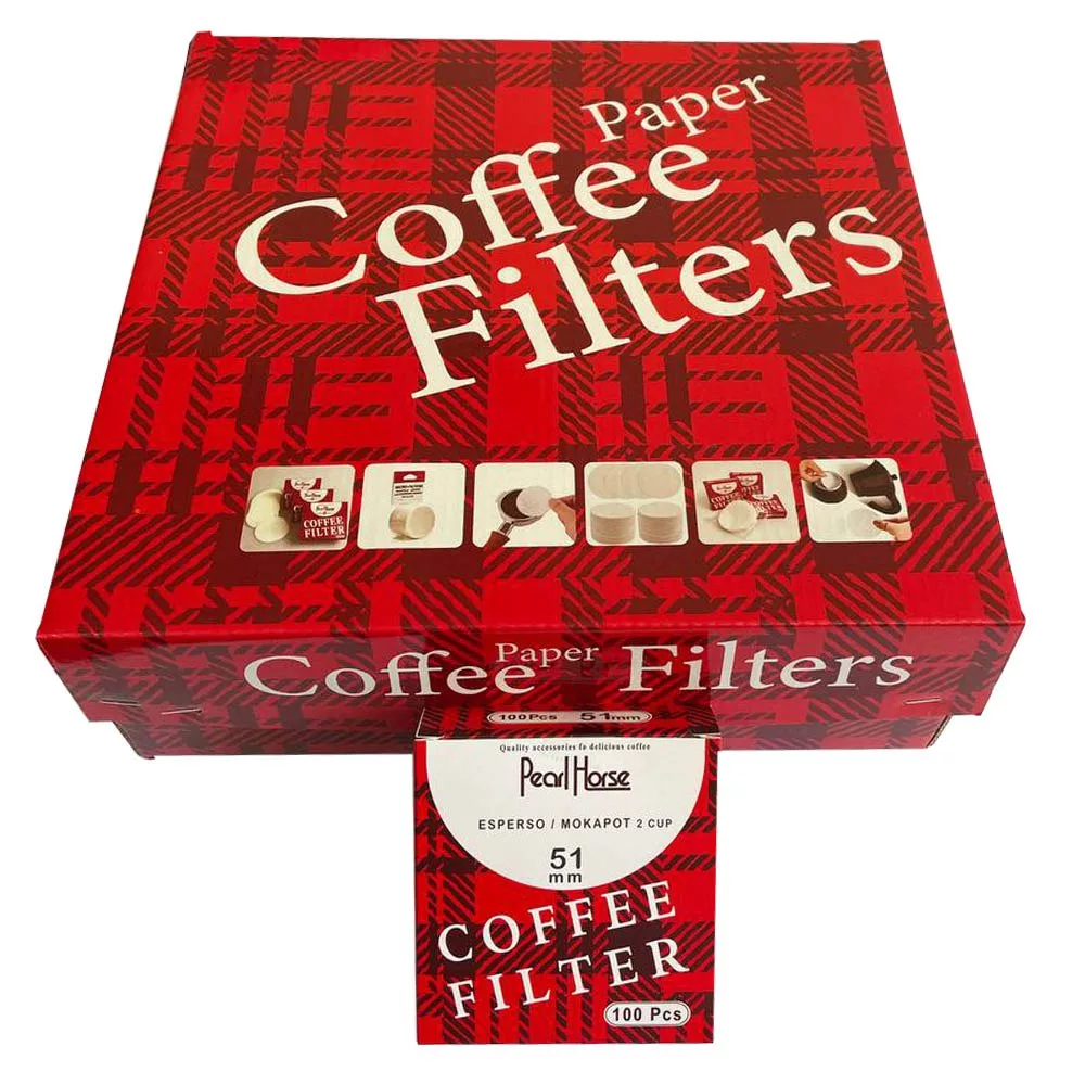 فیلتر قهوه مدل پرل هاورس اسپرسو و موکاپات 30 بسته 100 عددی