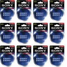 باتری نیم قلمی سونی مدل AM4-B2D stamina plus بسته 24 عددی