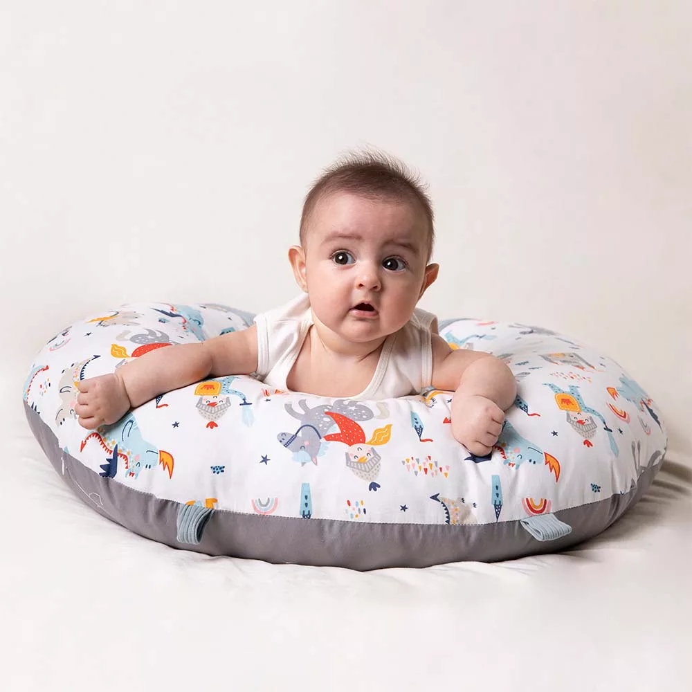 بالش شیردهی دی روحه مدل تامی پیلو طرح شوالیه