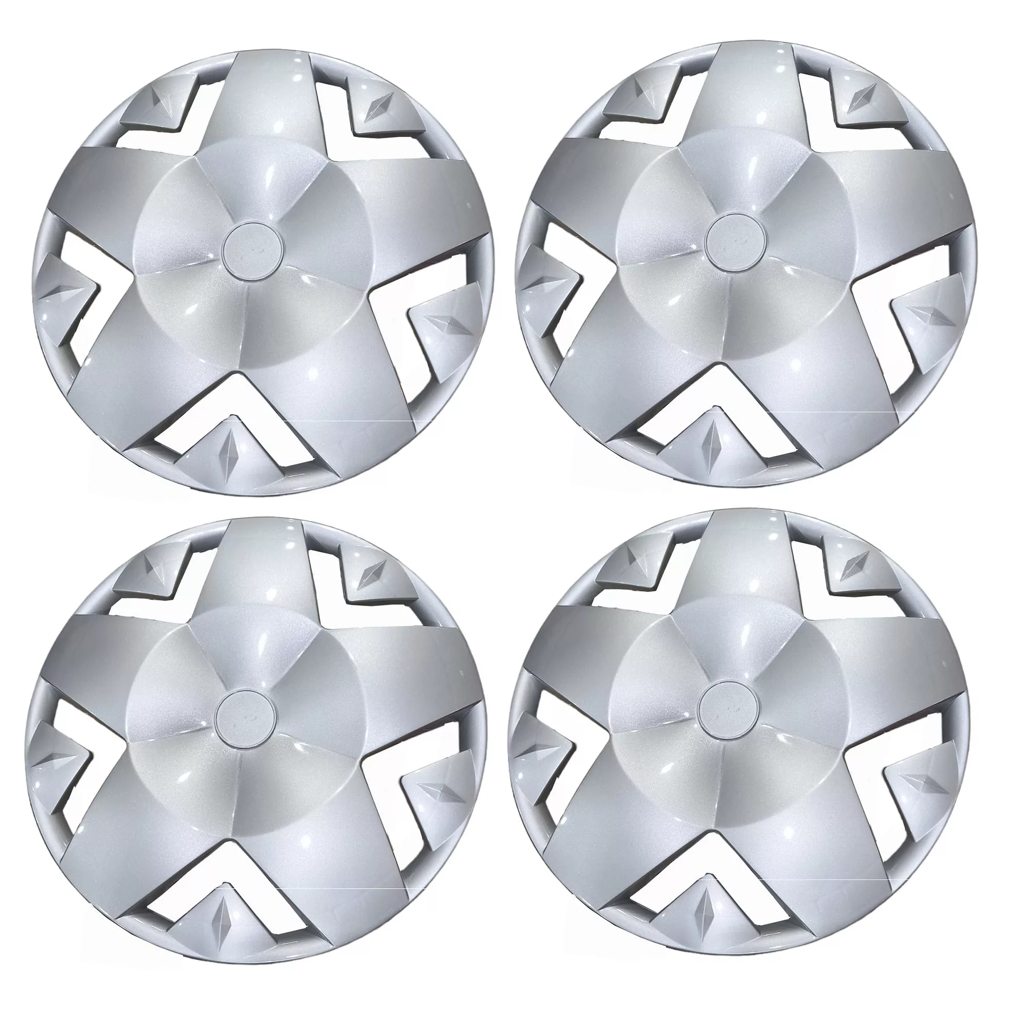 قالپاق چرخ مدل mg سایز 13 اینچ مناسب برای پراید مجموعه 4 عددی