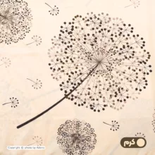 ملحفه تشک مهمان آدنو مدل Dandelion کد IR119 یک نفره سایز 90x190 سانتی متر