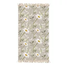 شال مبل مدل بابونه 2 کد F2SH1007 سایز 180×100 سانتی متر