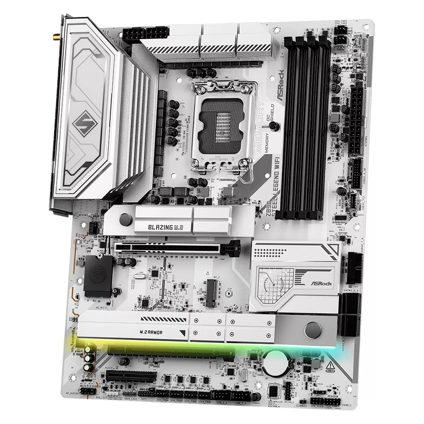 مادربرد ازراک مدل Z890 Steel Legend WiFi
