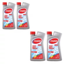 ضد یخ خودرو کاسپین مدل چهار فصل کد 258 حجم 1 لیتر بسته 4 عددی