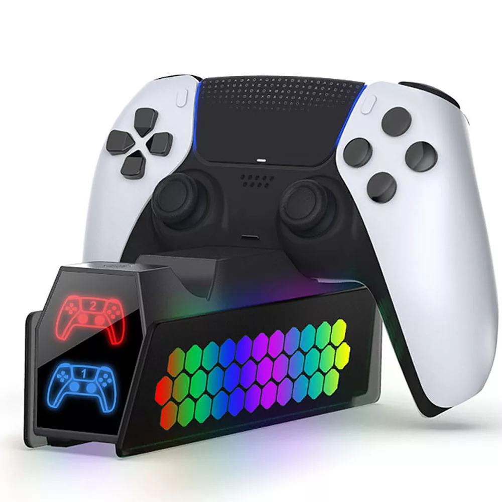 پایه شارژر دسته پلی استیشن 5 دابی مدل DOBE TP5-3571 RGB