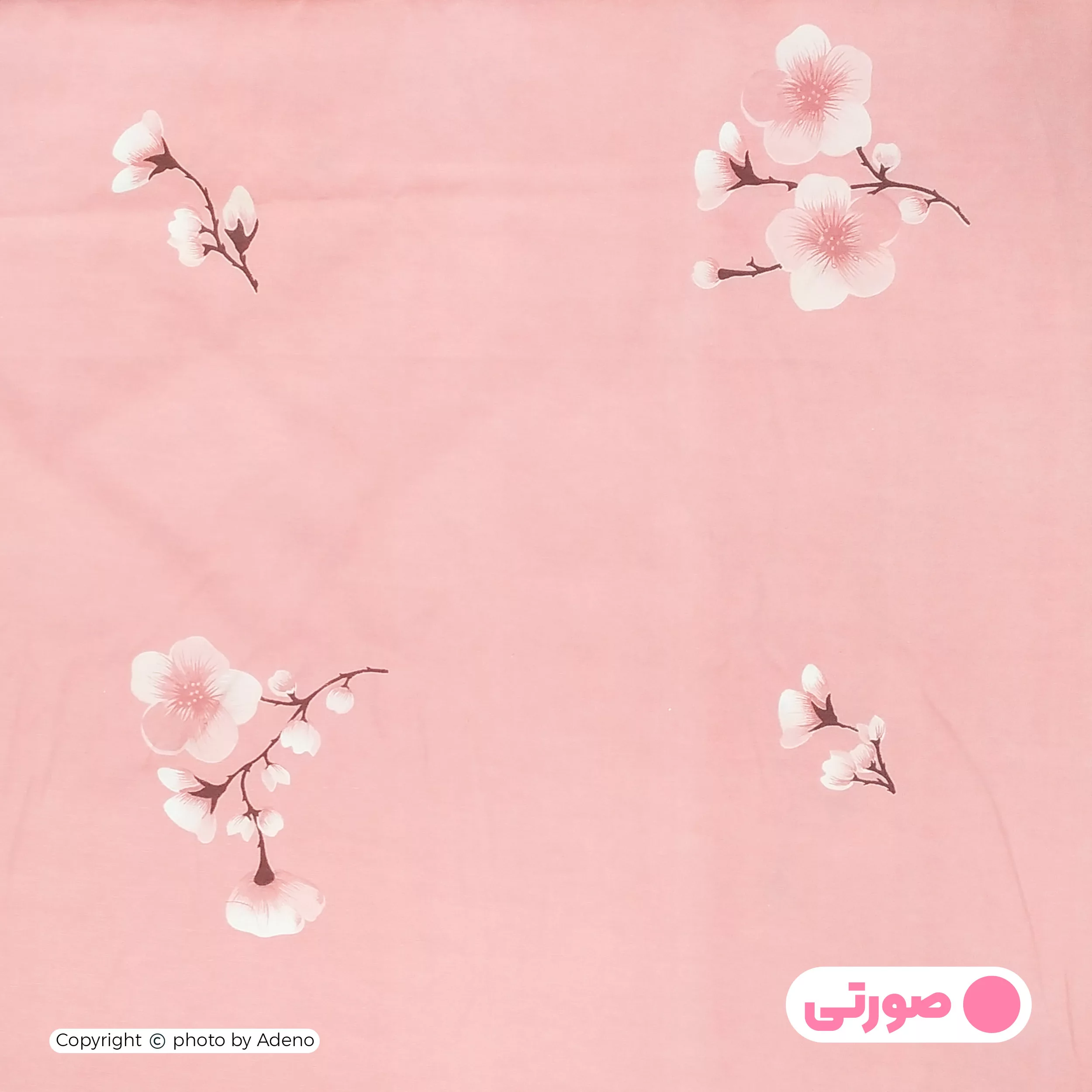 ملحفه آدنو مدل تامیلا کد IR148 دو نفره سایز 160x200 سانتی متر