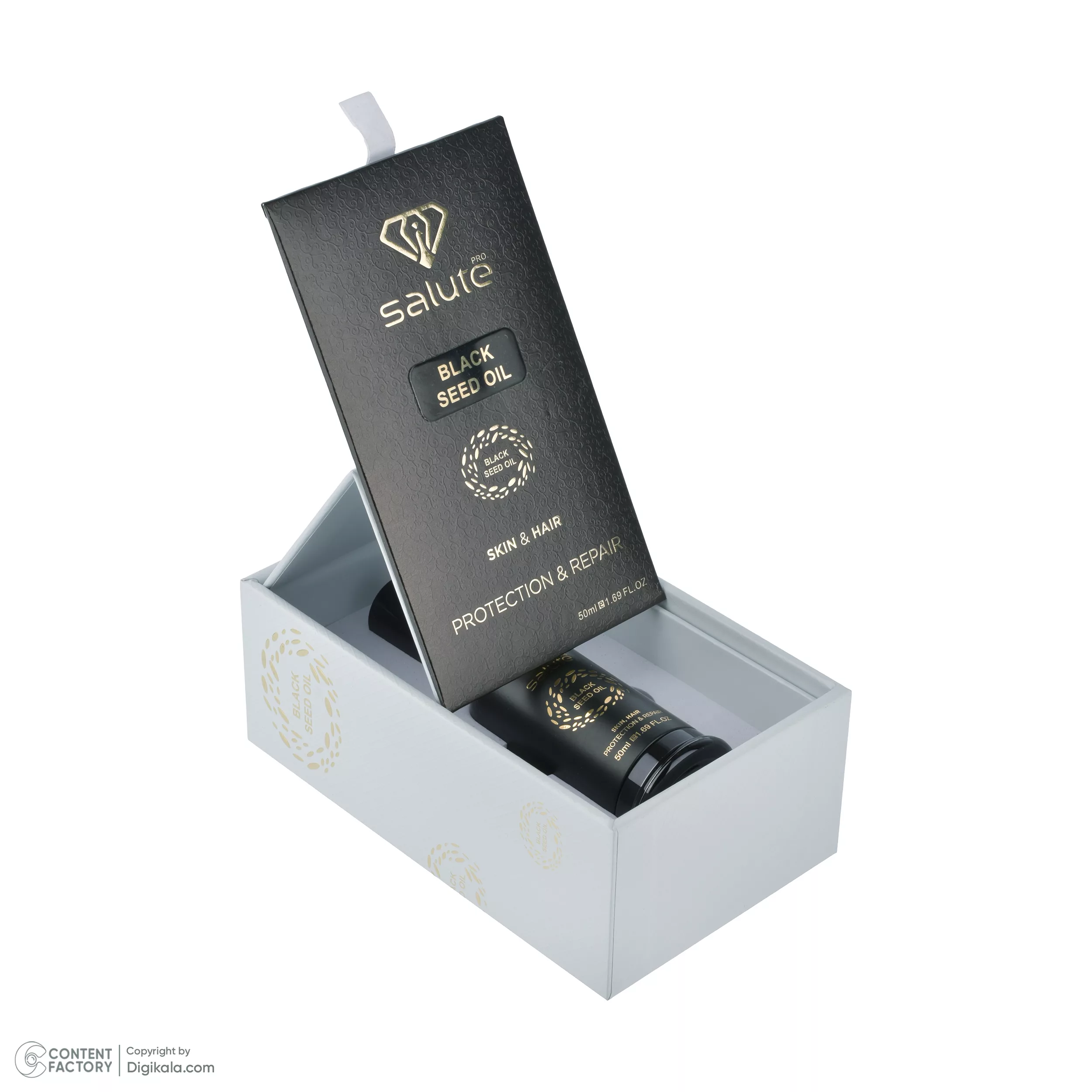 روغن تقویت کننده پوست و مو سالوته پرو مدل Black Seed مناسب برای انواع پوست حجم 50 میلی لیتر
