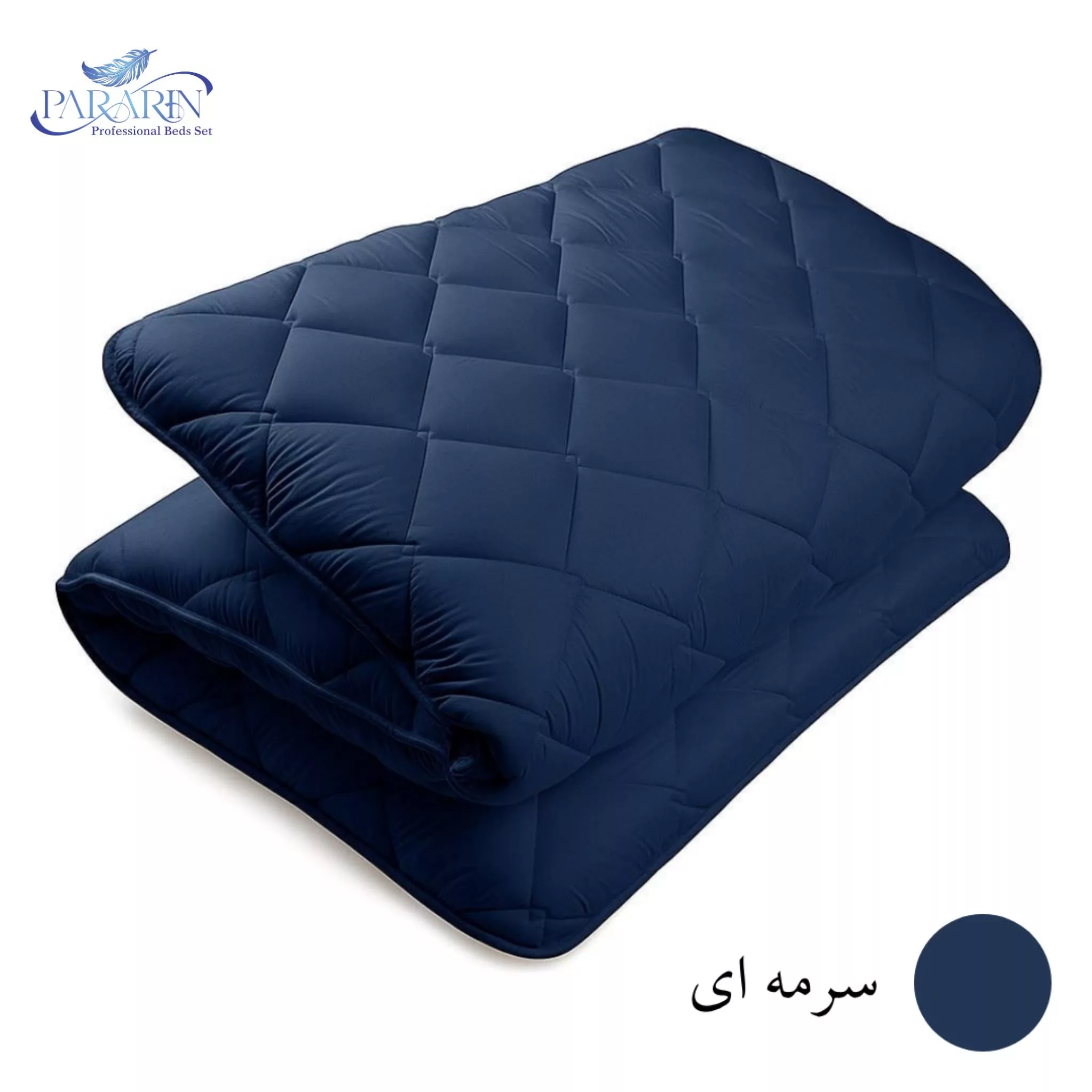 تشک مهمان پرارین مدل تک لایه ساده یک نفره سایز 95*195 سانتی متر