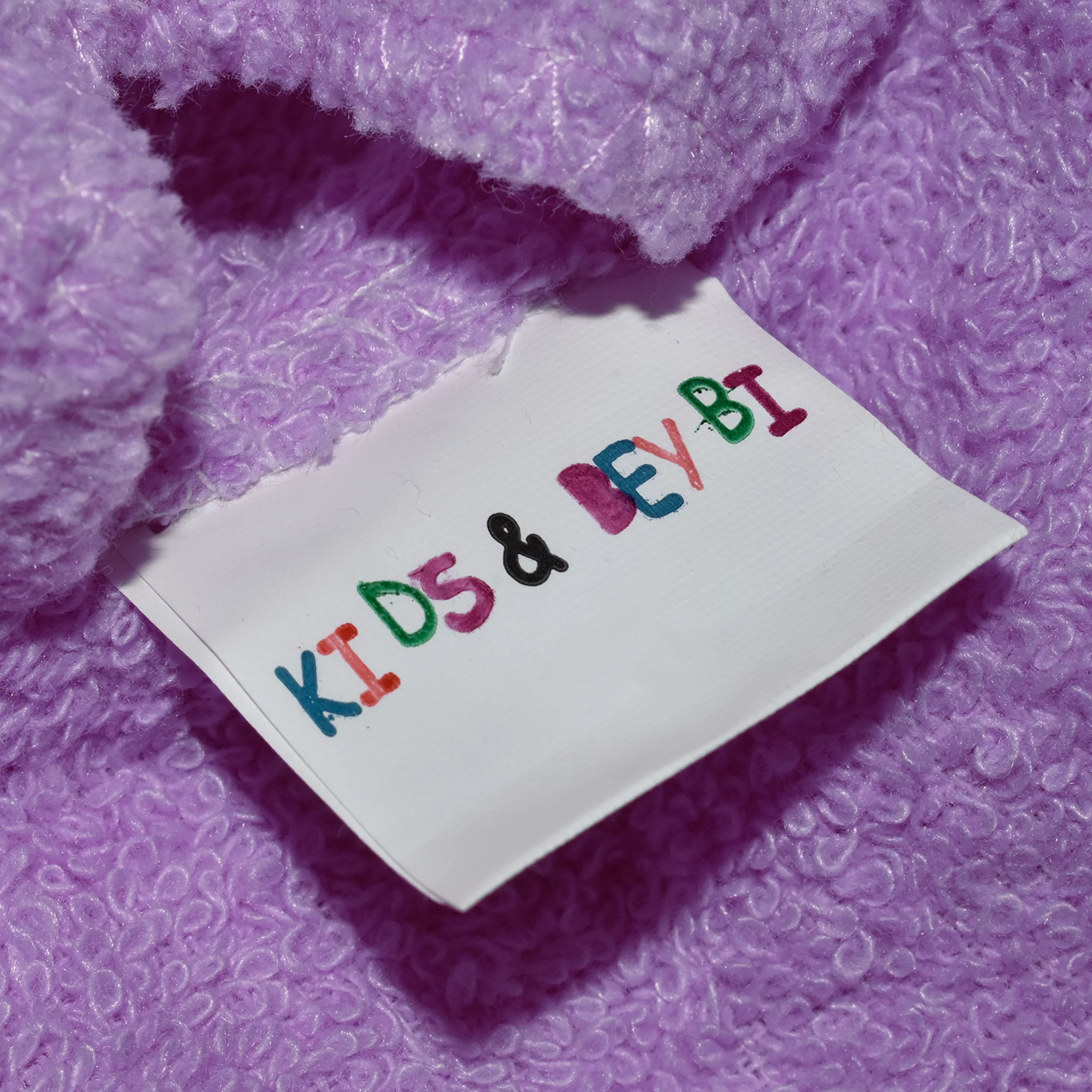 حوله پالتویی بچگانه کیدس اند بیبی مدل K-858636 سایز 75x70 سانتی متر