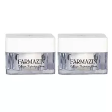 کرم مرطوب کننده دست و صورت فارمازین مدل کلاژن مناسب برای انواع پوست حجم 30 میلی لیتر مجموعه دو عددی