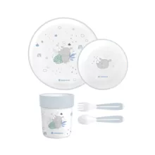 سرویس غذاخوری کودک  5 پارچه کیکابو مدل savanna03