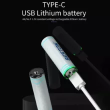 باتری قلمی قابل شارژ بستون مدل type C بسته 4 عددی