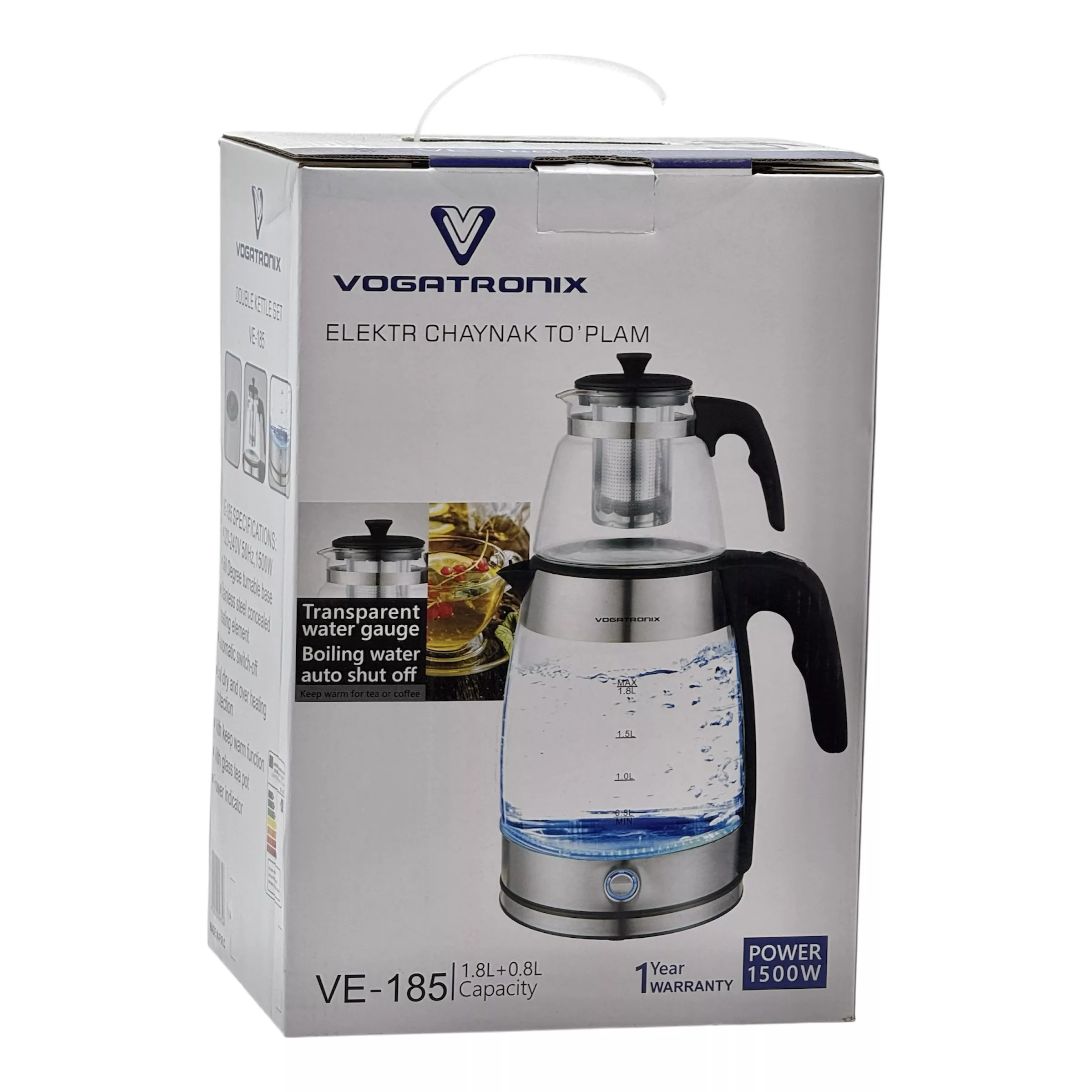 چای ساز روی هم وگاترونیکس مدل VE-185