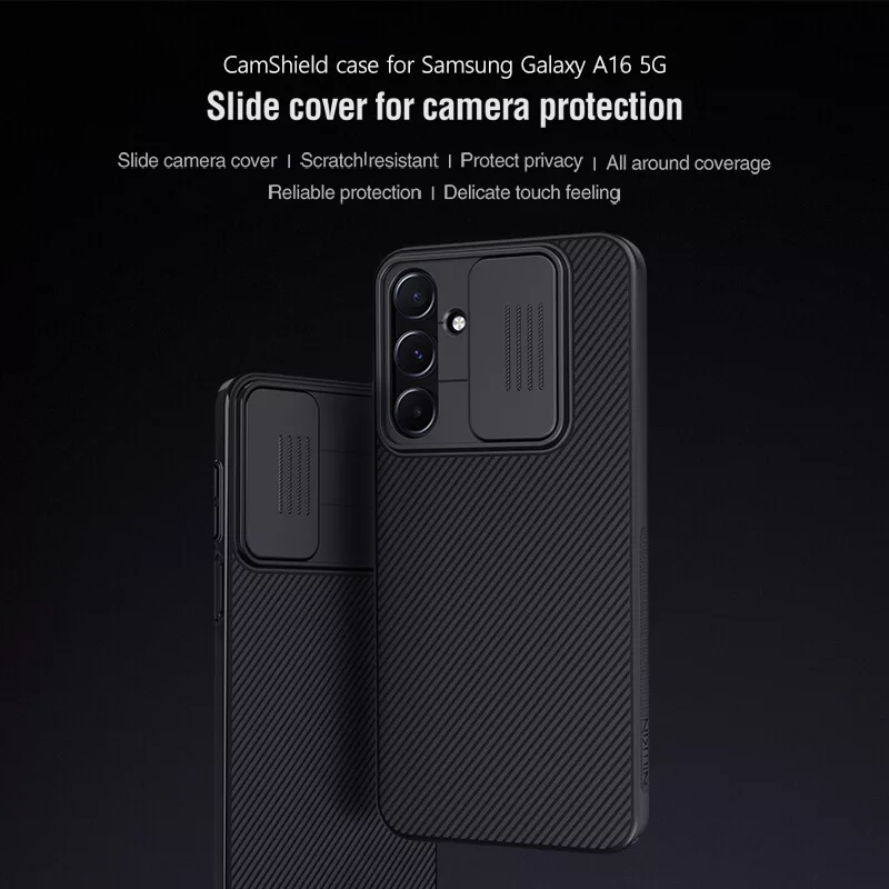 کاور نیلکین مدل CamShield مناسب برای گوشی موبایل سامسونگ Galaxy A16 4G/5G