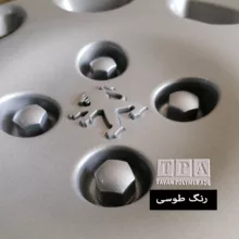 قالپاق چرخ تی پی ای مدل TPA-P06 سایز 14 اینچ مناسب برای پژو 206 بسته 4 عددی