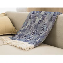 شال مبل بارمان دکور طرح سنتی پر کد 62 سایز 98x180 سانتی متر