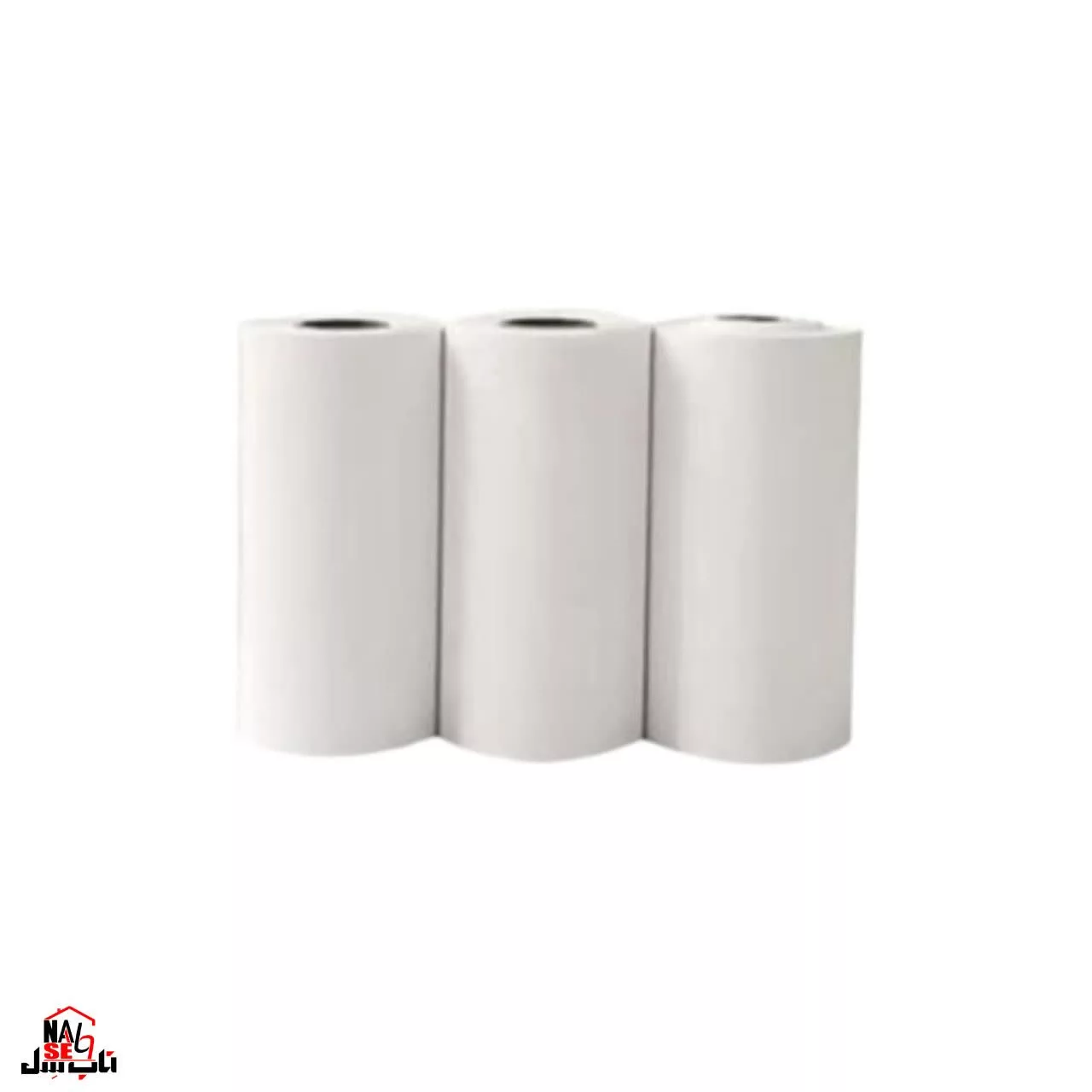 پرینتر لیبل زن ناب سل مدل پرتابل شارژی کد PI-NAAB002 به همراه سه عدد رول کاغذی