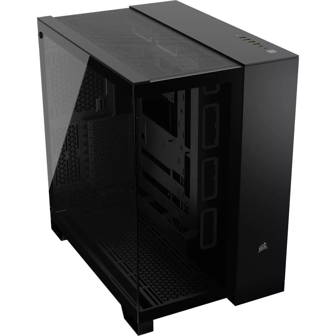 کیس کامپیوتر کورسیر مدل 6500X RGB Dual Chamber BK
