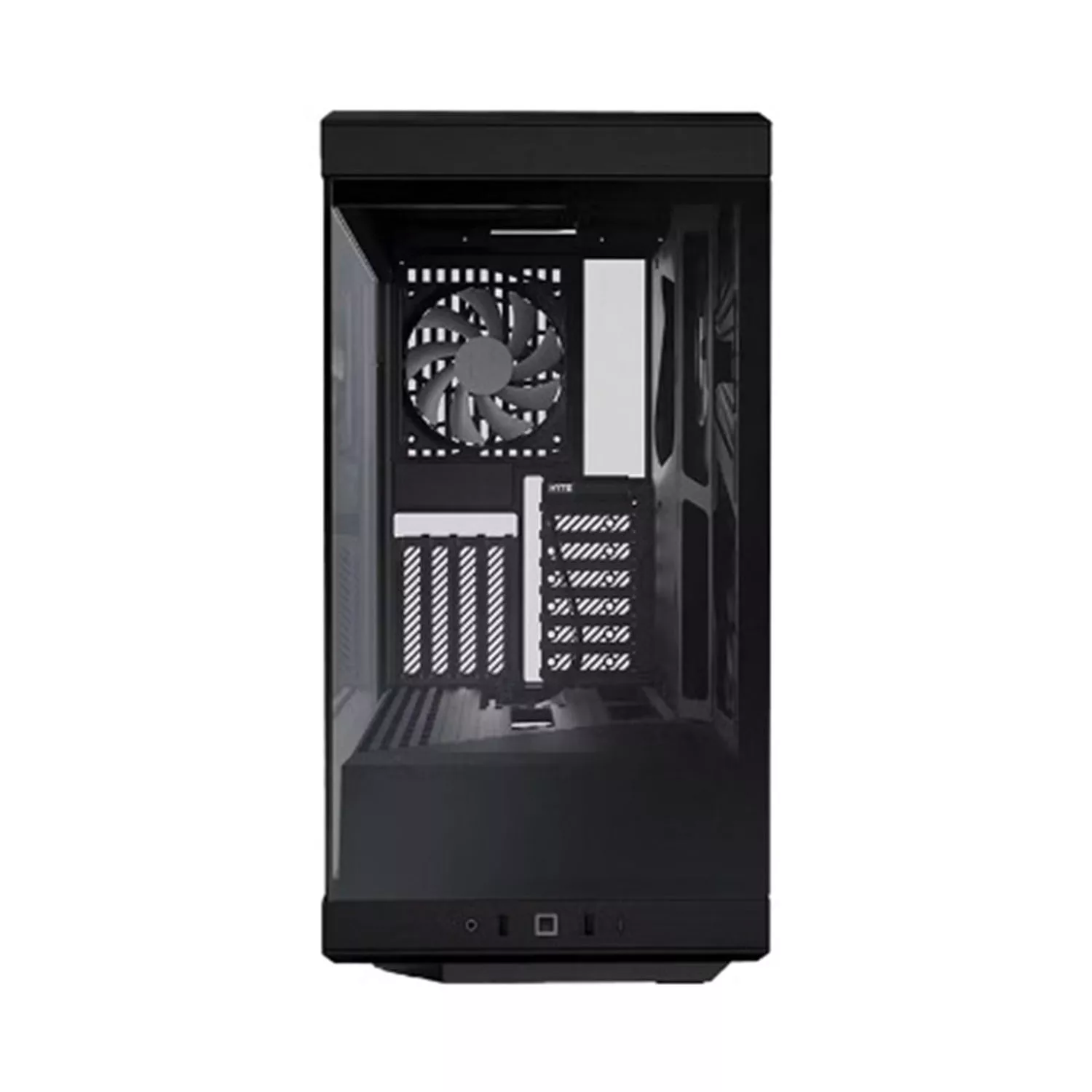 کیس کامپیوتر هایت مدل Y40 Pitch Black