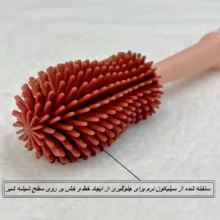 برس شیشه شوی مدل پنگوئن مجموعه 4 عددی