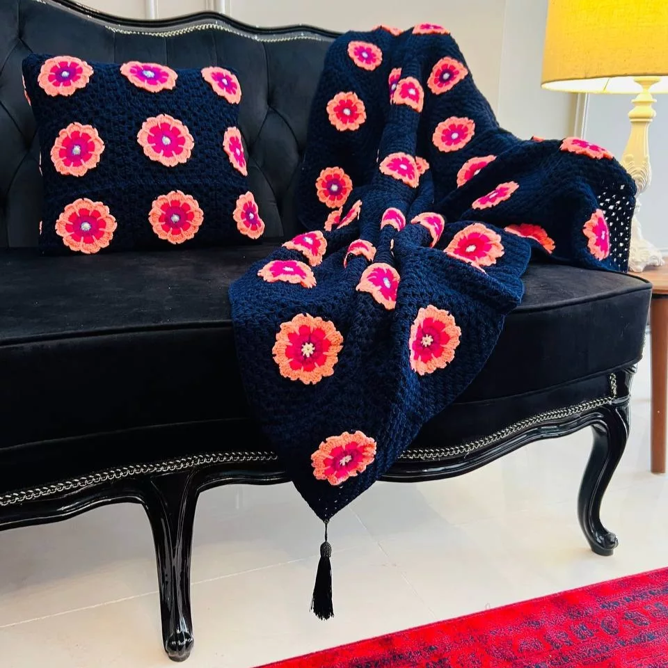 شال مبل مدل یاس به همراه دو عدد کاور کوسن