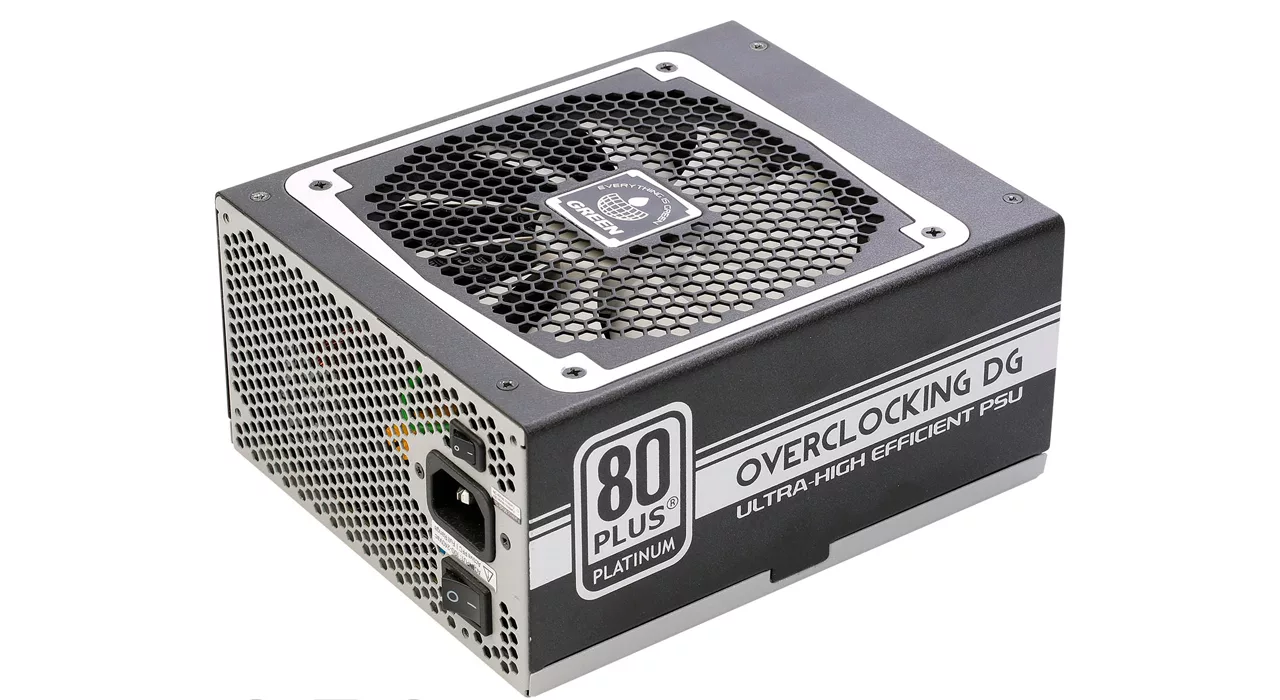 منبع تغذیه کامپیوتر گرین مدل GP1350B-OCDG