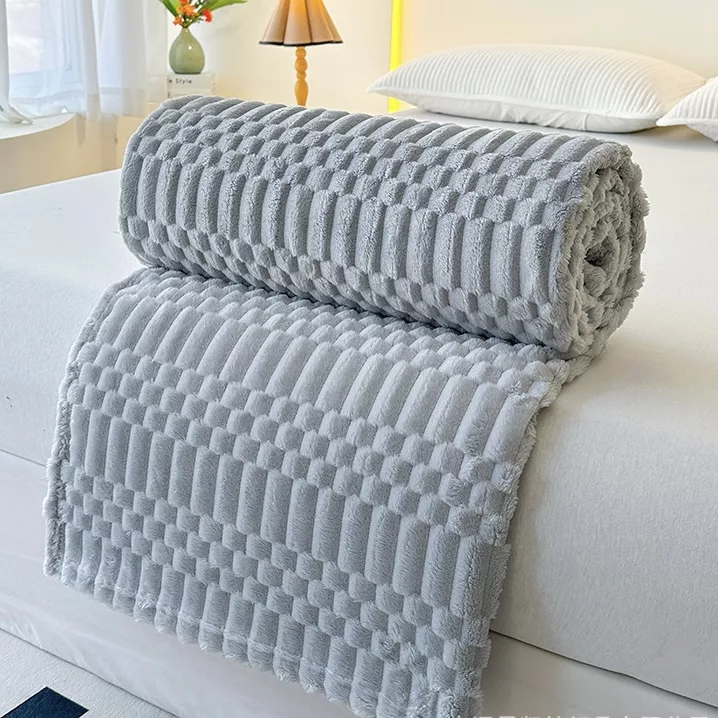 پتو مسافرتی 2 نفر مدل حبابی  سایز 220x200 سانتی‌متر
