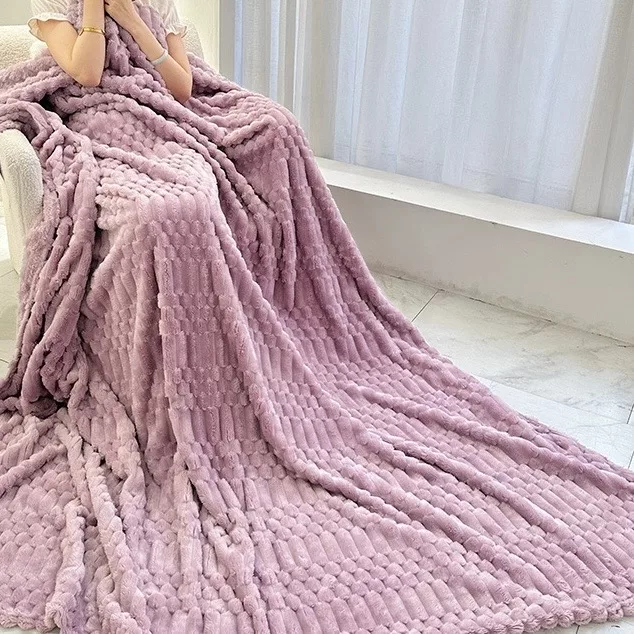 پتو مسافرتی 2 نفر مدل حبابی  سایز 220x200 سانتی‌متر
