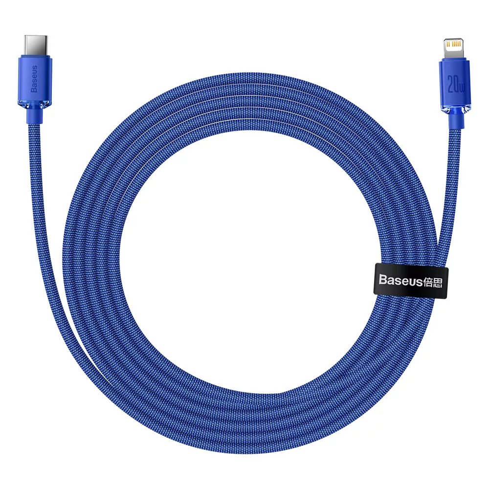 کابل تبدیل USB-C به لایتنینگ باسئوس مدل CAJY0003 طول 2 متر