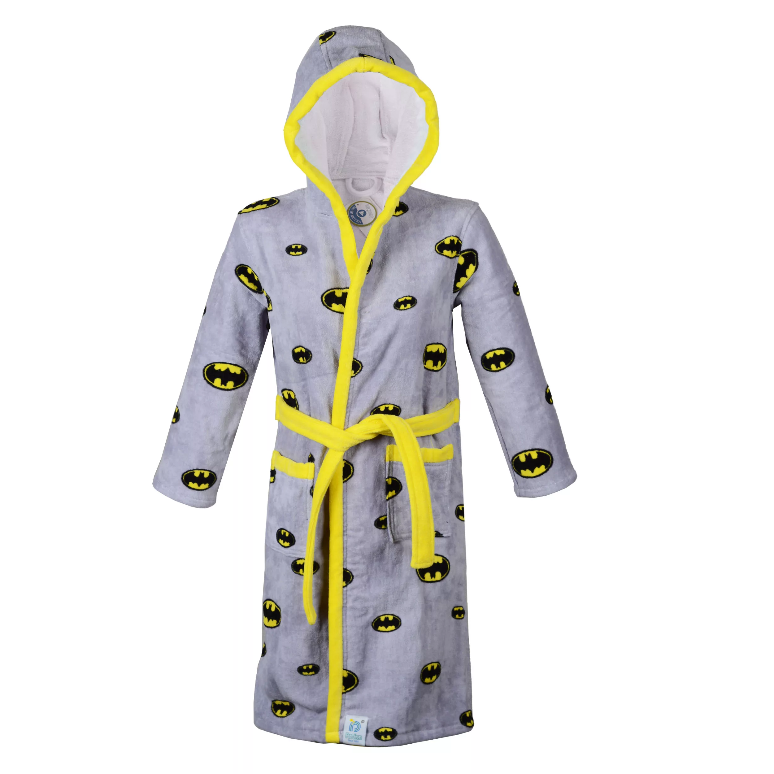 حوله پالتویی کودک پودایران طرح بتمن سایز 80x100 سانتی‌متر