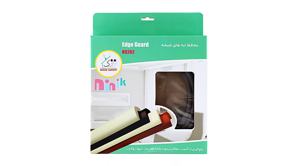 محافظ لبه های تیز ال شکل سایز متوسط"نی نی ک" مدل N9262-1 بسته یک متری