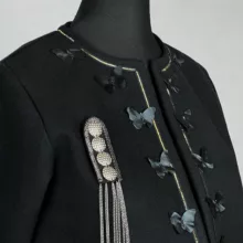 کت زنانه مدل فوتر پروانه کد AK1387