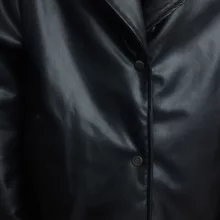 کت چرم زنانه مدل 829252107 طرح ترندیول