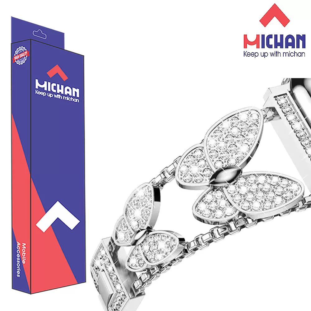 بند میچان مدل Butterfly مناسب برای ساعت هوشمند اسمارت واچ T800 Ultra / T900 Ultra / T1000 Ultra