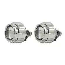 لنز چراغ خودرو دو حالته زیمر مدل L25-4300K BI-LED پایه دوکنتاکت مجموعه دو عددی