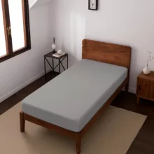 ملحفه فیلور آدنو مدل Plain کد FI37 یک نفره سایز 200x90 سانتی‌متر