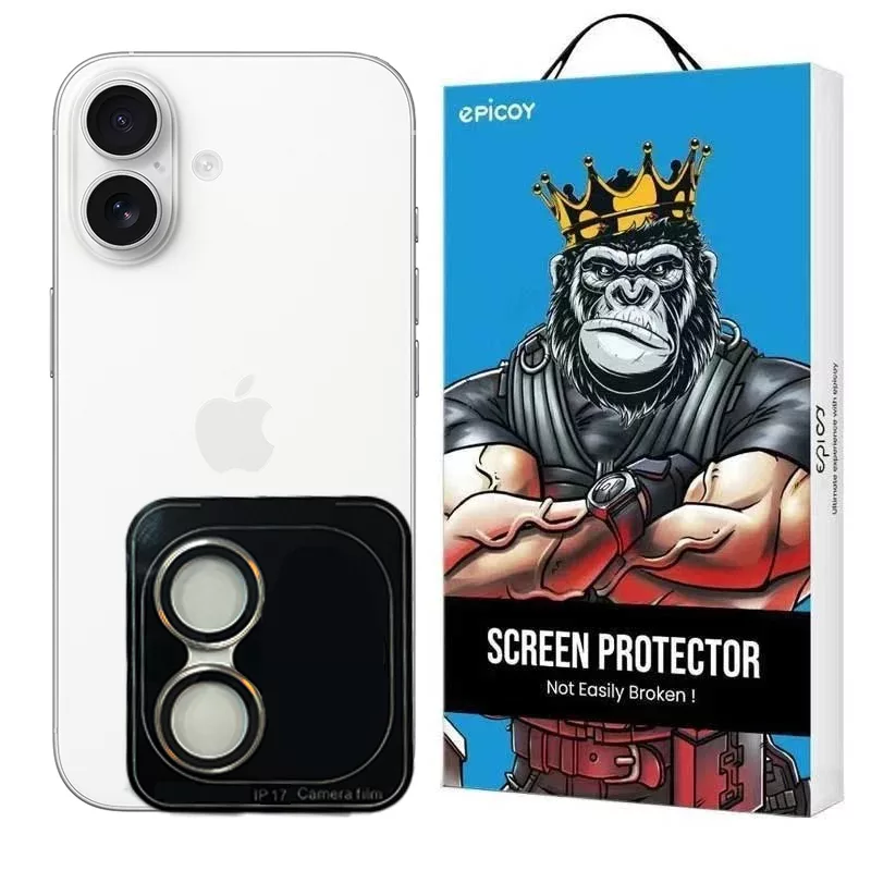 محافظ لنز دوربین اپیکوی مدل HD-ColorLenz مناسب برای گوشی موبایل اپل iPhone 17
