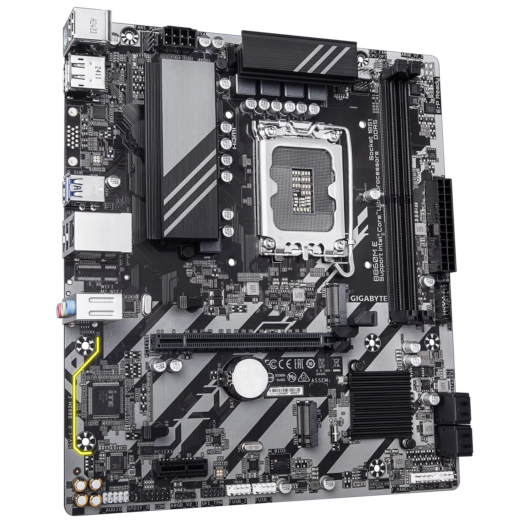 مادربرد گیگابایت مدل B860M E