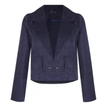 کت رسمی زنانه ژوان مدل H-4 رنگ سرمه‌ای