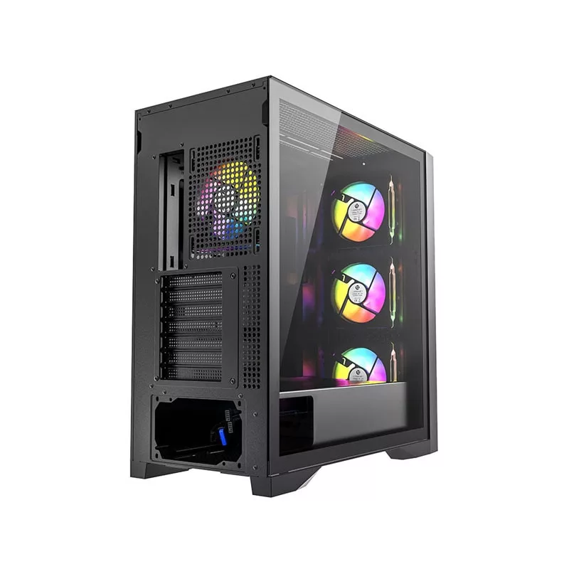 کیس کامپیوتر گیمینگ لاجی کی مدل LK-C634B