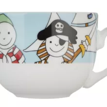 سرویس غذا خوری 5 پارچه کودک چینی زرین ایران سری ایتالیا اف مدل Payret درجه عالی