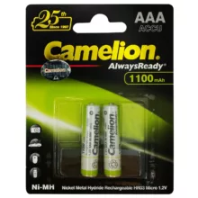 باتری نیم قلمی قابل شارژ کملیون مدل ACCU-1100-mAh بسته چهار عددی