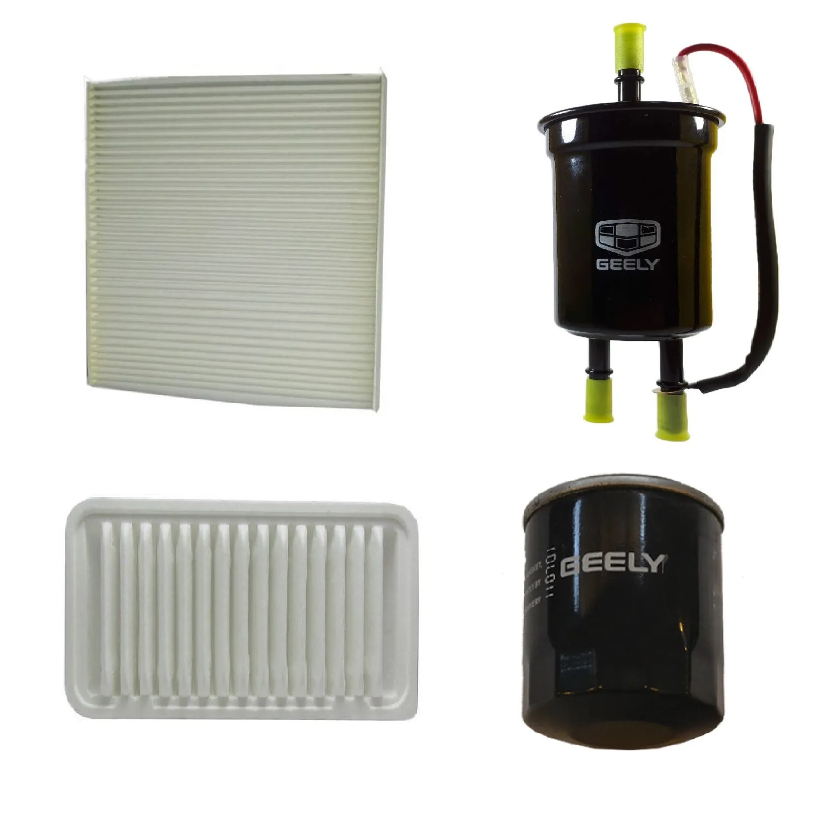 فیلتر هوا خودرو کد 5  مناسب برای جیلی EC7 به همراه فیلتر کابین، روغن و بنزین