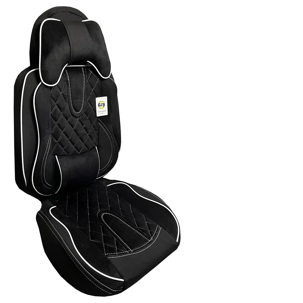 ست کامل روکش صندلی خودرو سپاهان روکش مدل Aoudi-6000 مناسب برای رنو ال 90