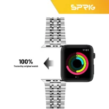 بند اسپریگ مدل 7BeadLUX مناسب برای اپل واچ Series Se 44mm به همراه کاور