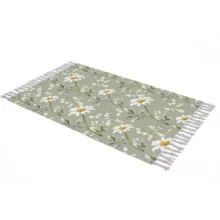 شال مبل مدل بابونه کد f2sh1059 سایز 100x180 سانتی متر