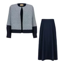 ست کت و دامن زنانه السانا کد 214422