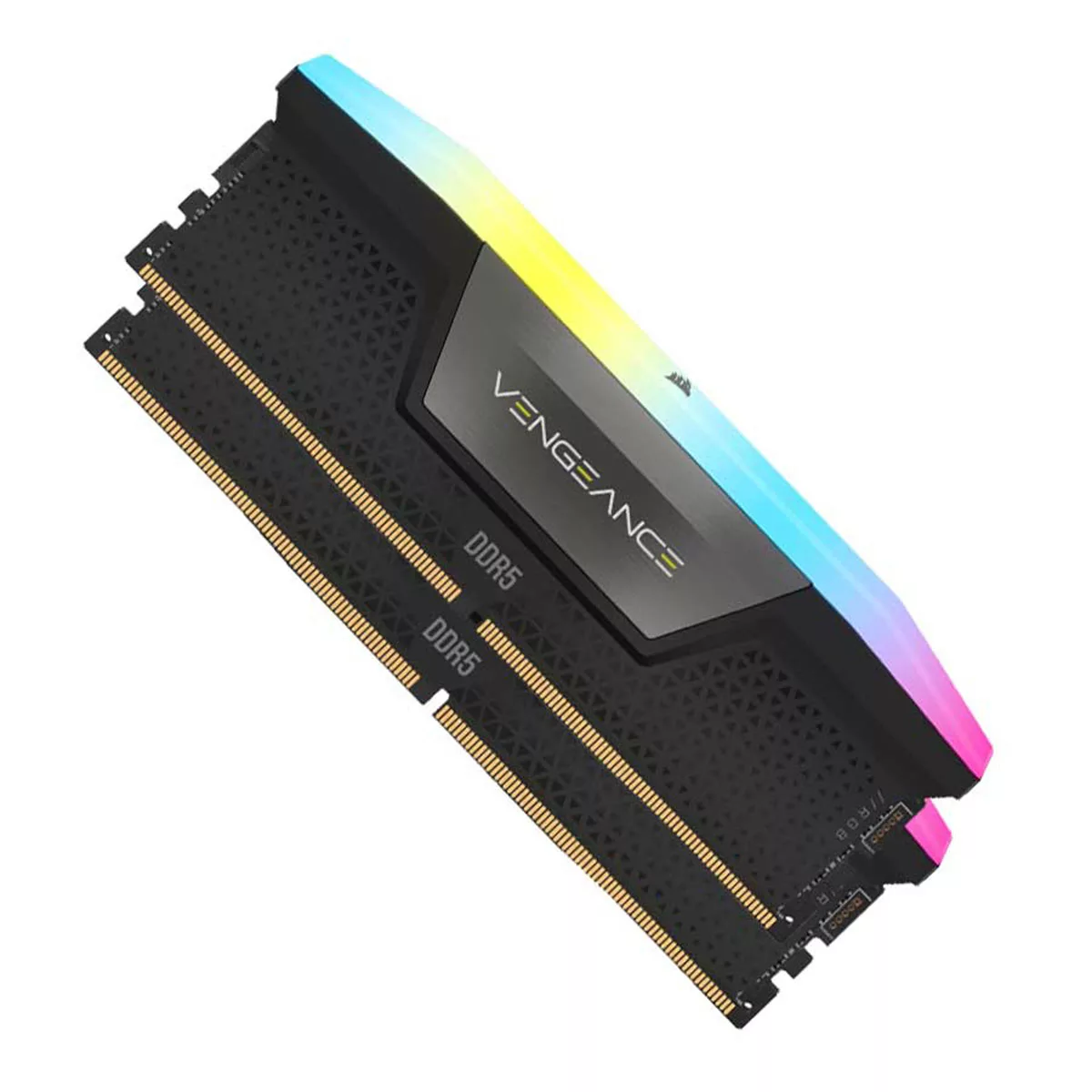 رم دسکتاپ DDR5 دو کاناله 6600 مگاهرتز CL32 کورسیر مدل VENGEANCE RGB ظرفیت 96 گیگابایت